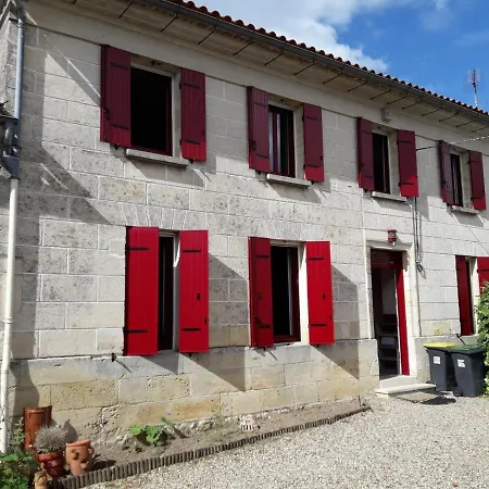 Maison Rouge Vakantiehuis Montagne (Gironde)